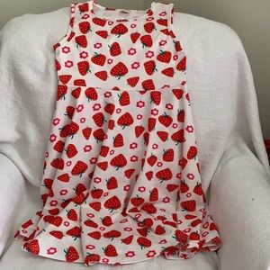 Worn Once - Strawberry Twirly Dress